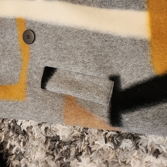 NEW COLLECTION WOMEN'S COAT FALL/WINTER ,NEVER  WORN  L/XL MADE IN ITALY - Picture 12 of 14